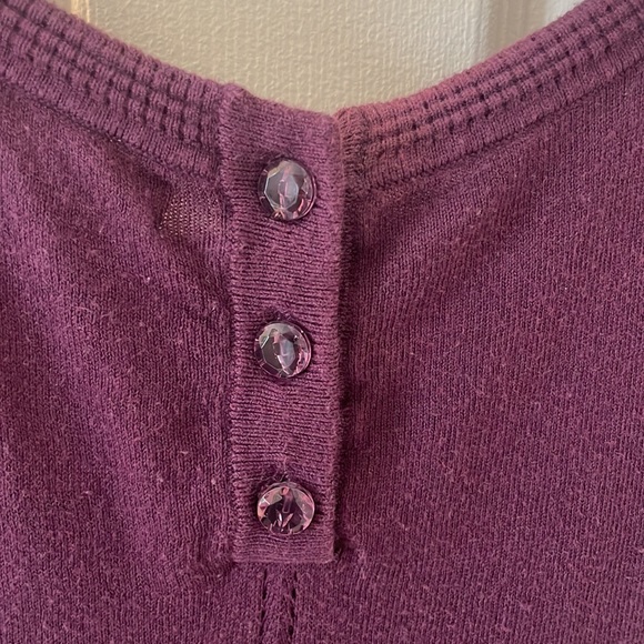 Banana Republic Plum Top - Picture 6 of 9
